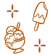 Ilustração de sorvete